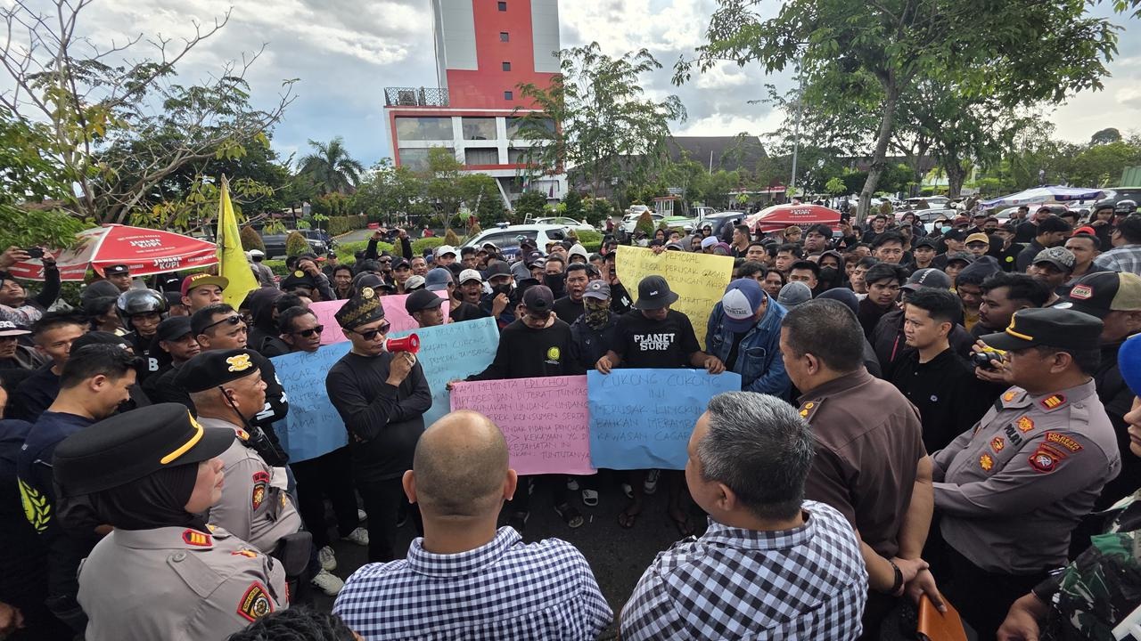 AKSI PROTES: BPM Kalbar berencana menggelar aksi protes di Pengadilan Tinggi dan Tipikor Pontianak, Kamis (23/10).