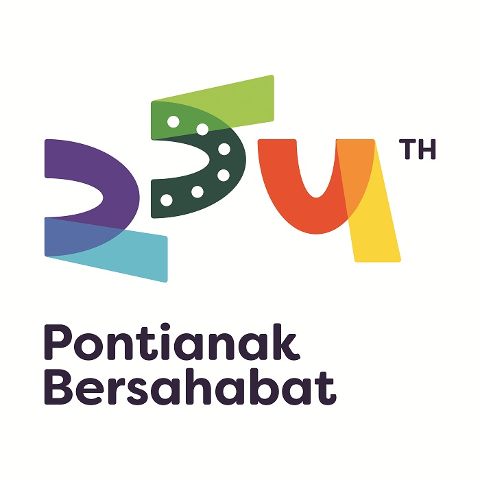 Logo HUT ke 254 Kota Pontianak.