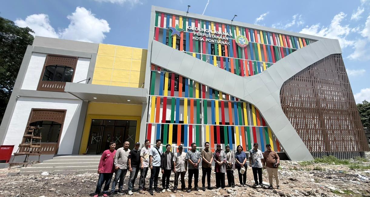 PHO Gedung Layanan Perpustakaan DAK Perpusnas 2025.
