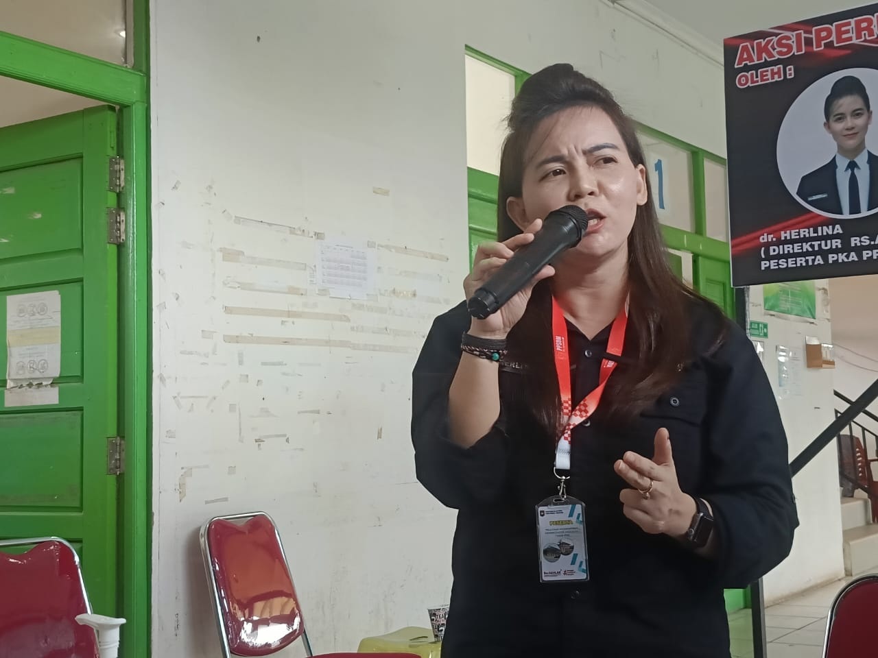 dr Herlina Direktur RSUD Ahmad Diponegoro Putussibau