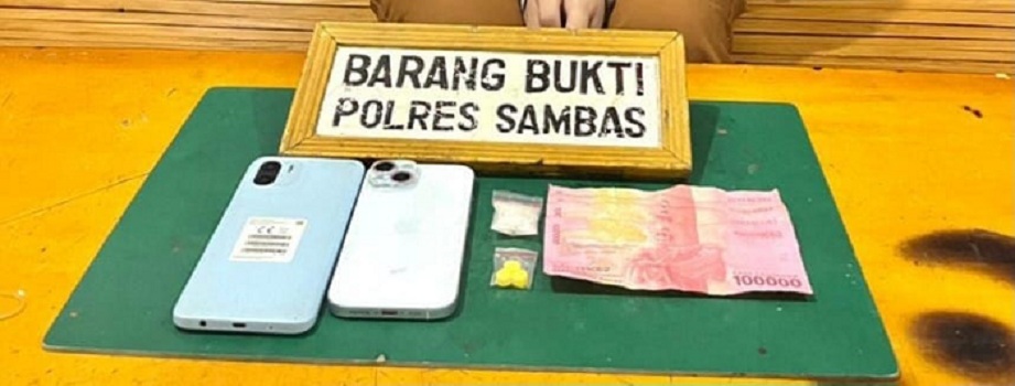 BARANG BUKTI: Sejumlah barang bukti yang berhasil diamankan polisi.