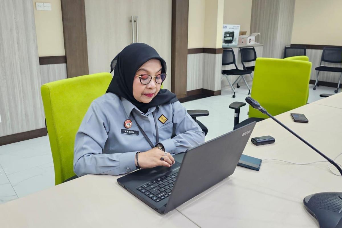 Bidang Pelayanan Kekayaan Intelektual Kantor Wilayah Kementerian Hukum Kalimantan Barat mengikuti&nbsp;Rapat Sinkronisasi Program Pemajuan Kebudayaan pada Senin (27/10).
