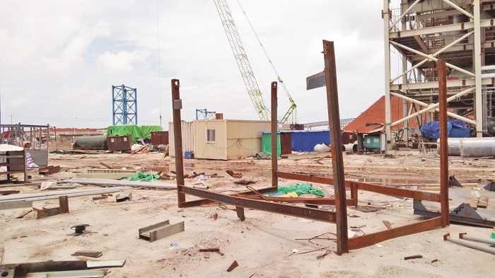 SEPI : Lokasi di PT. BAP terlihat sepi setelah ada dugaan puluhan TKA lari dari lokasi pada Selasa (28/10) lalu.