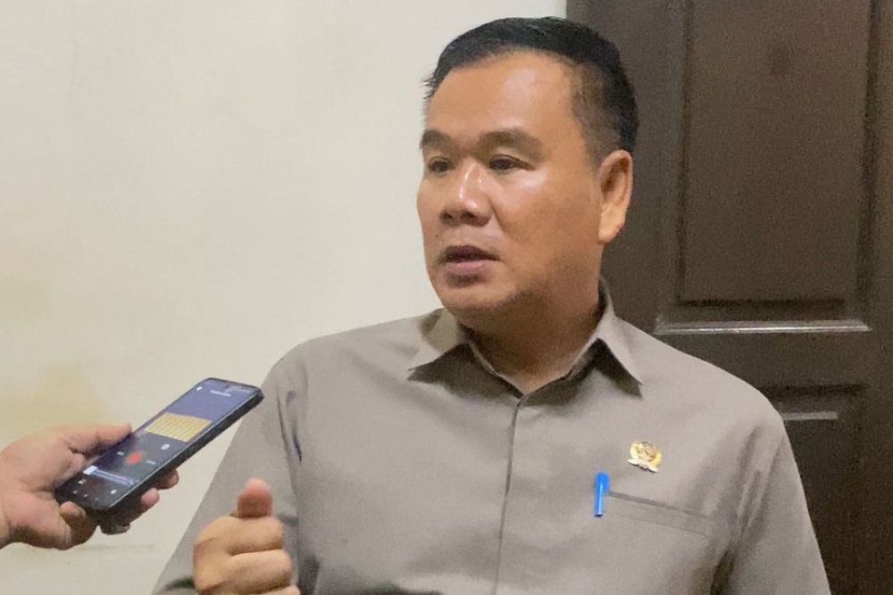 Agus Sudarmansyah, anggota DPRD Kalbar sekaligus tim Panitia Khusus (Pansus) Raperda Perubahan Status Hukum PT Jamkrida menjadi Perseroda Jamkrida.
