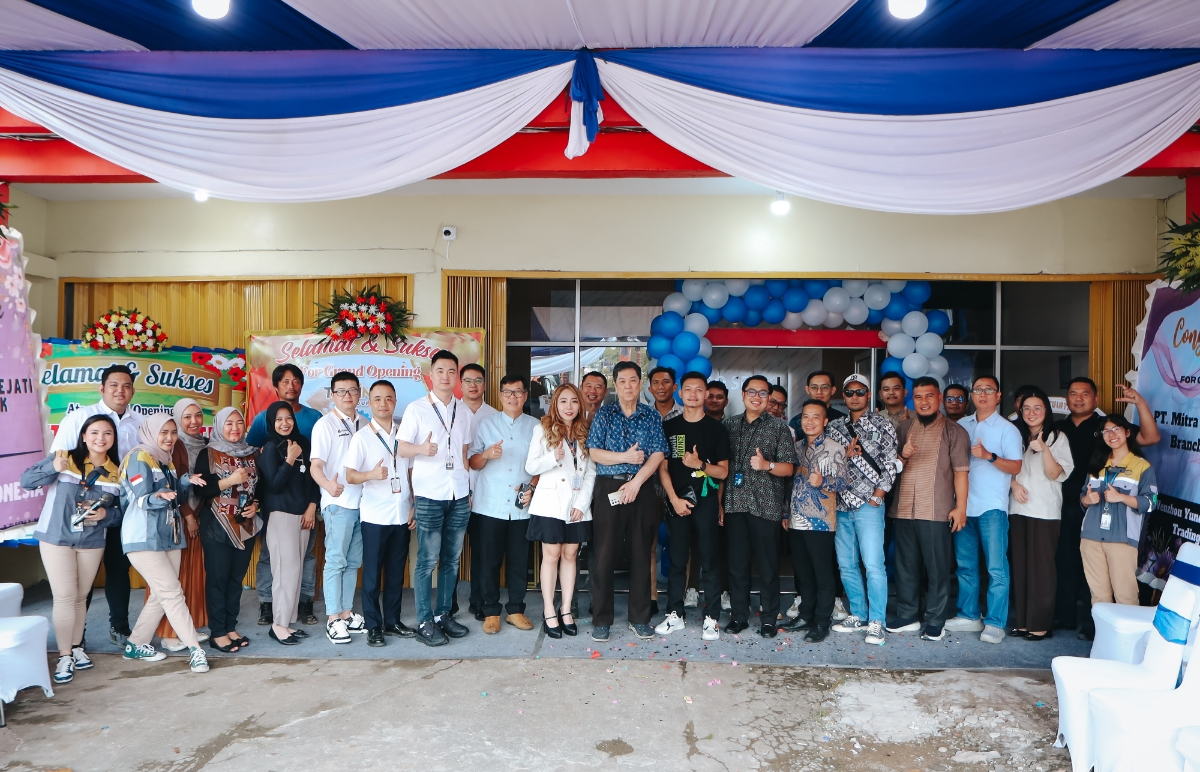 Grand opening PT Mitra Teknindo Sejati (MTS) Branch Pontianak, yang resmi dibuka pada Rabu (5/11) lalu.