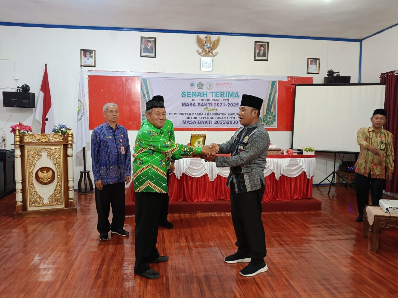 LPTQ : Serah terima  kepengurusan LPTQ yang lama, masa bakti 2021-2025.