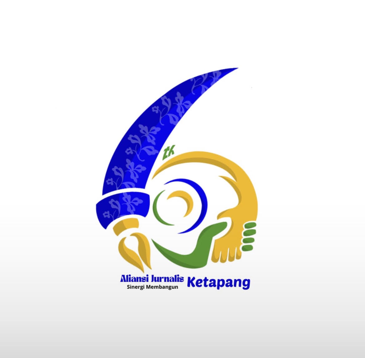 Logo HUT ke-6 AJK.