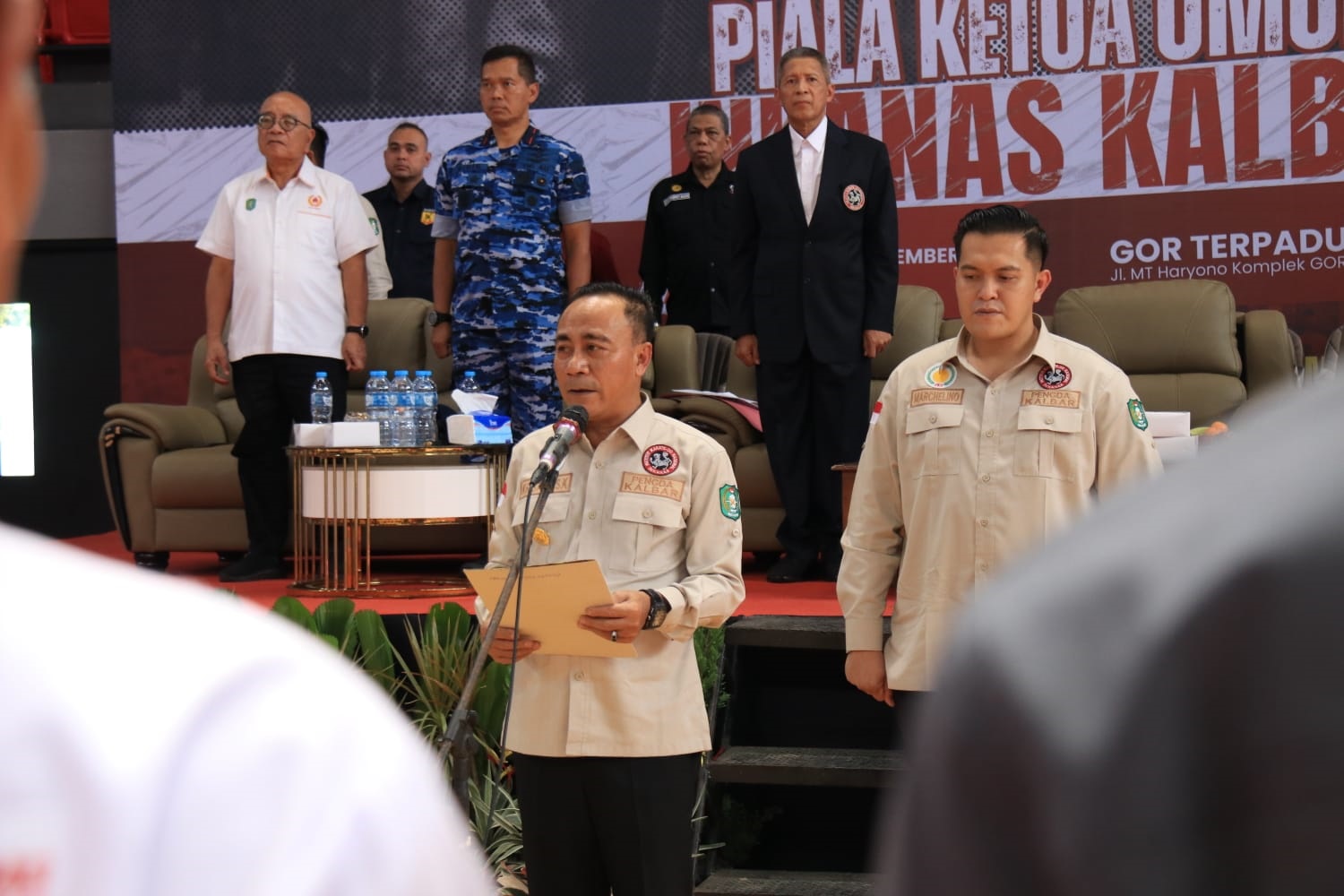 Wakil Gubernur Kalimantan Barat Krisantus Kurniawan dilantik sebagai Ketua Umum Institut Karate-Do Nasional (INKANAS) Kalimantan Barat.