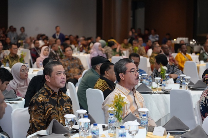 HADIR: Gubernur Kalimantan Barat Ria Norsan menghadiri malam ramah tamah bersama jajaran Asosiasi Pemerintah Provinsi Seluruh Indonesia (APPSI) di Ibu Kota Nusantara.