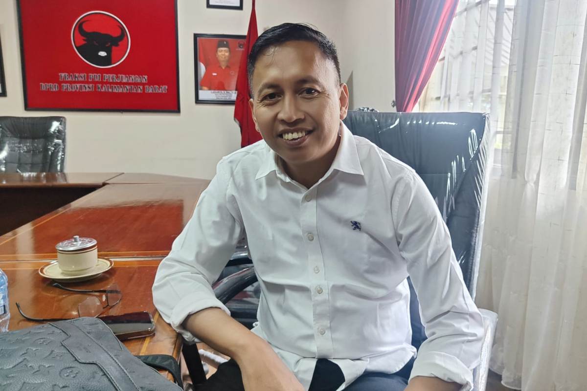 Anggota DPRD Provinsi Kalimantan Barat, Jeffray Edward.