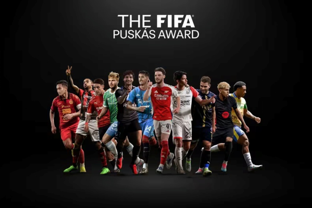 Pemain timnas Indonesia, Rizky Ridho masuk ke dalam nominasi FIFA Puskas Award 2025.