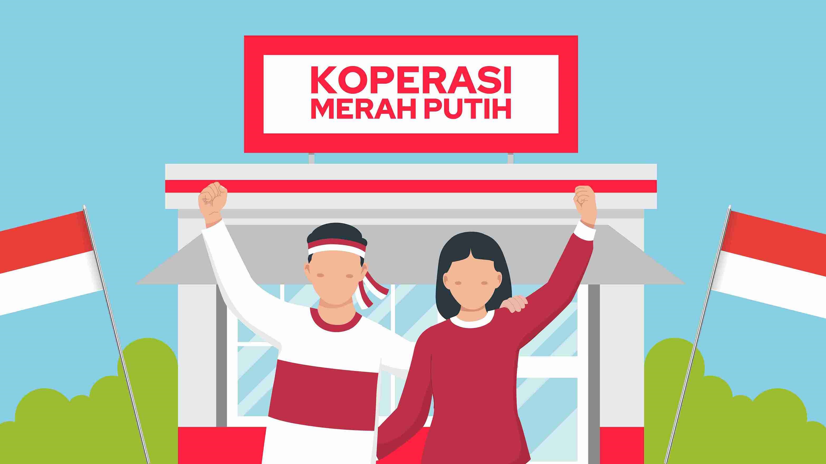 Ilustrasi Koperasi Merah Putih.