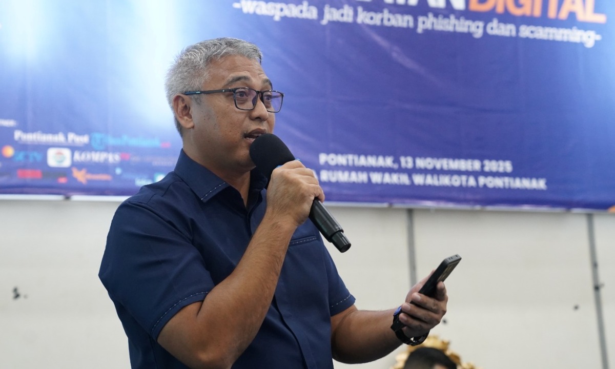 Kanit Cyber Subdit Siber Ditreskrimsus Polda Kalbar, Iptu Edi Tulus Wianto.