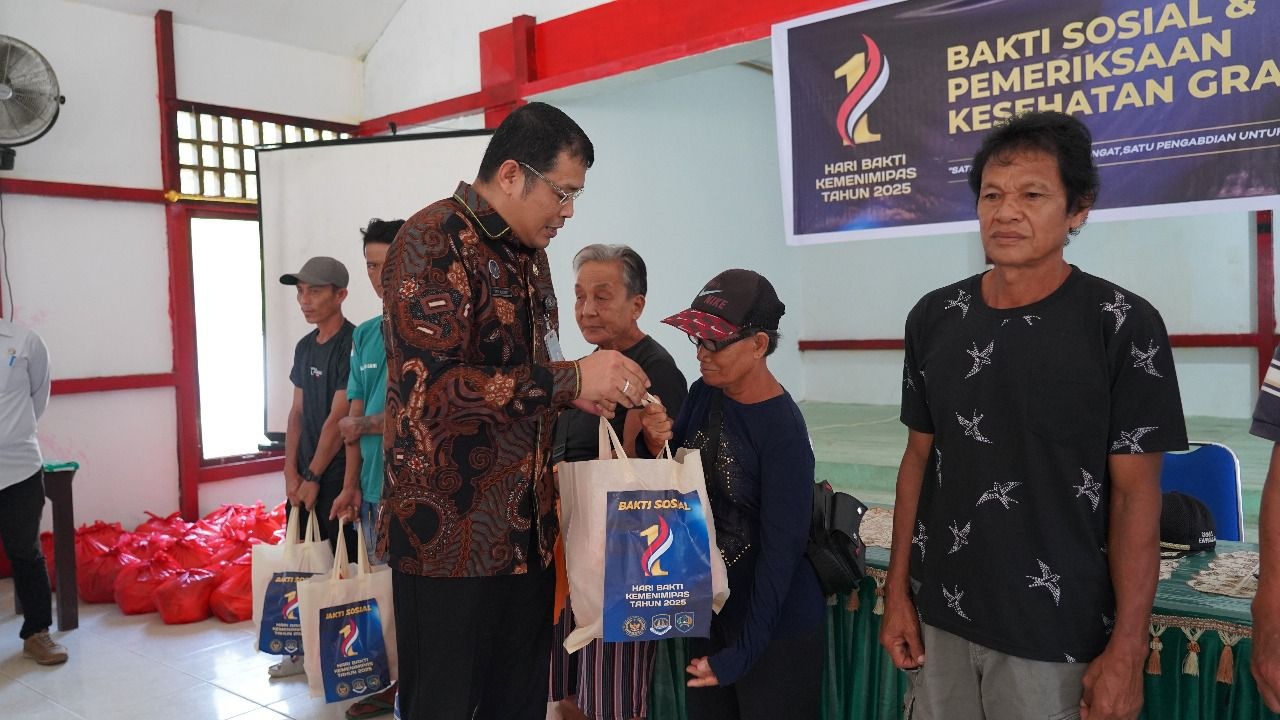 KEMENIMIPAS : Kegiatan Gebyar Kemenimipas di Kecamatan Empanang, Kabupaten Kapuas Hulu.