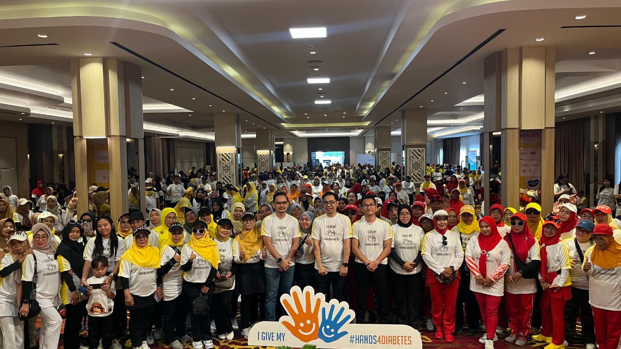 Kegiatan World Diabetes Day di Pontianak, digelar Hotel Alimoer, Kubu Raya, Minggu (16/11).