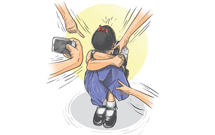 Ilustrasi bullying 