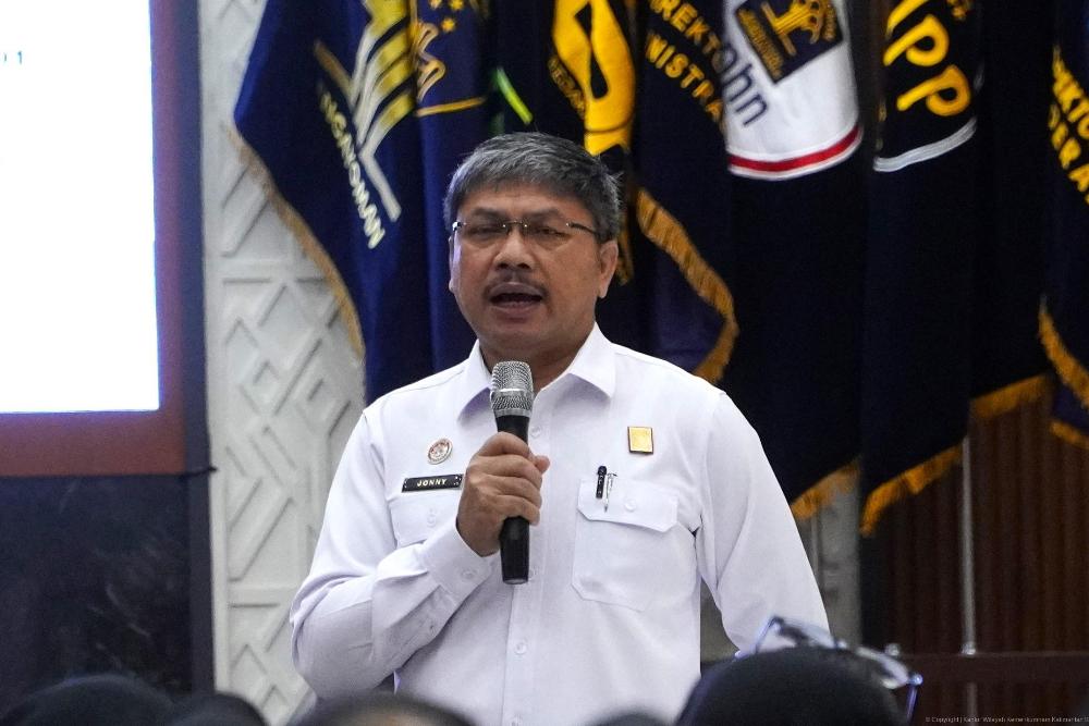 Kepala Kantor Wilayah Kementerian Hukum Kalimantan Barat, Jonny Pesta Simamora.