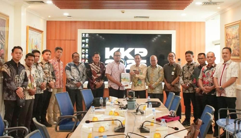 DPRD Kapuas Hulu saat bertemu dengan KKP membahas terkait kampung nelayan merah putih.