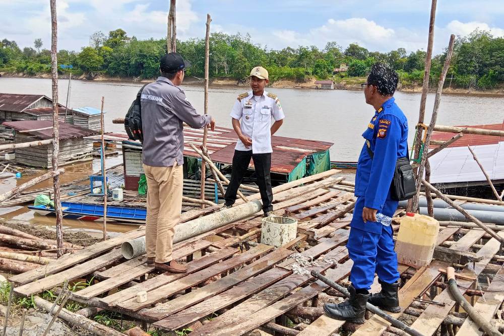 Pembangunan Kampung Nelayan Merah Putih di Desa Ujung Said Kecamatan Jongkong Kabupaten Kapuas Hulu.