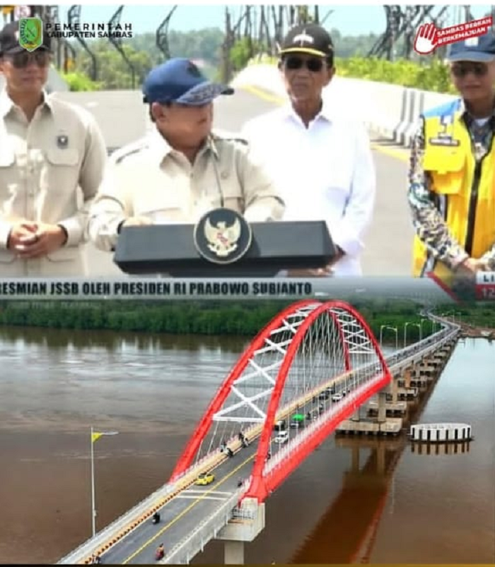JSSB secara zoom diresmikan Presiden RI bersama dengan proyek infrastruktur di beberapa provinsi di Indonesia.
