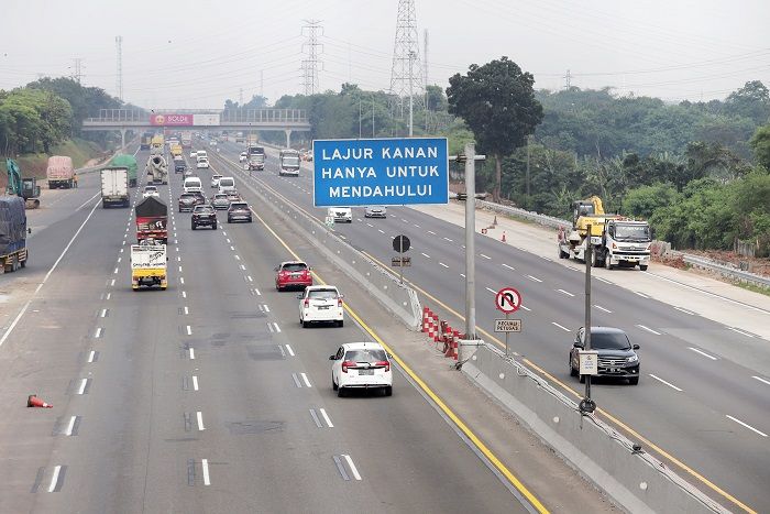 Ilustrasi jalan Tol