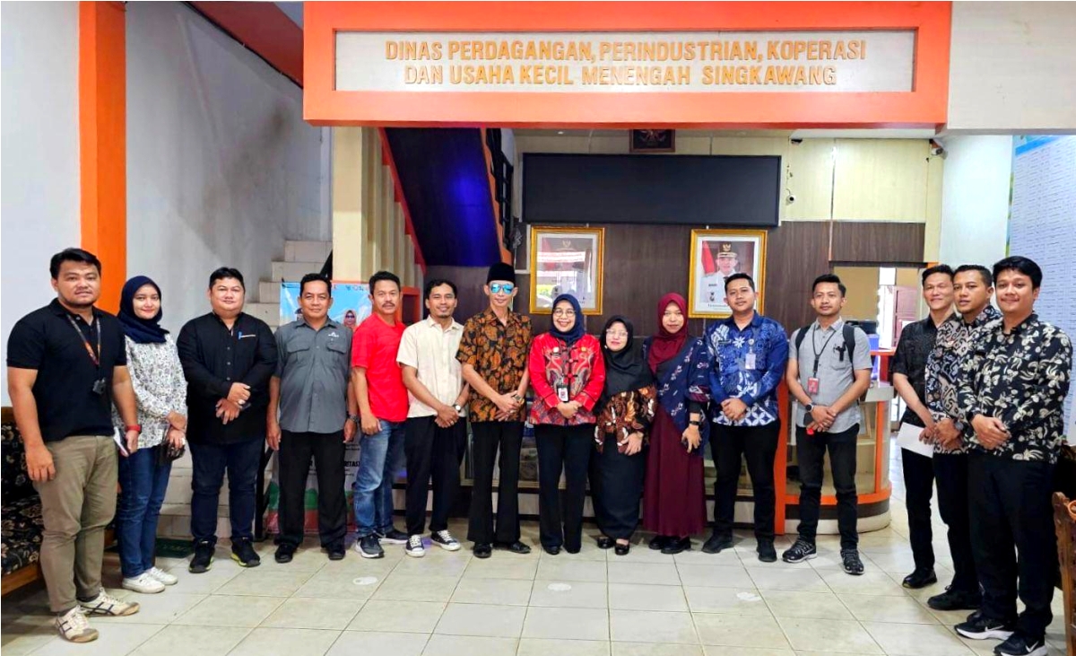 Kanwil Kemenkum Kalbar menggelar koordinasi strategis bersama Diperindagkop UMKM Kota Singkawang pada Jumat (21/11).
