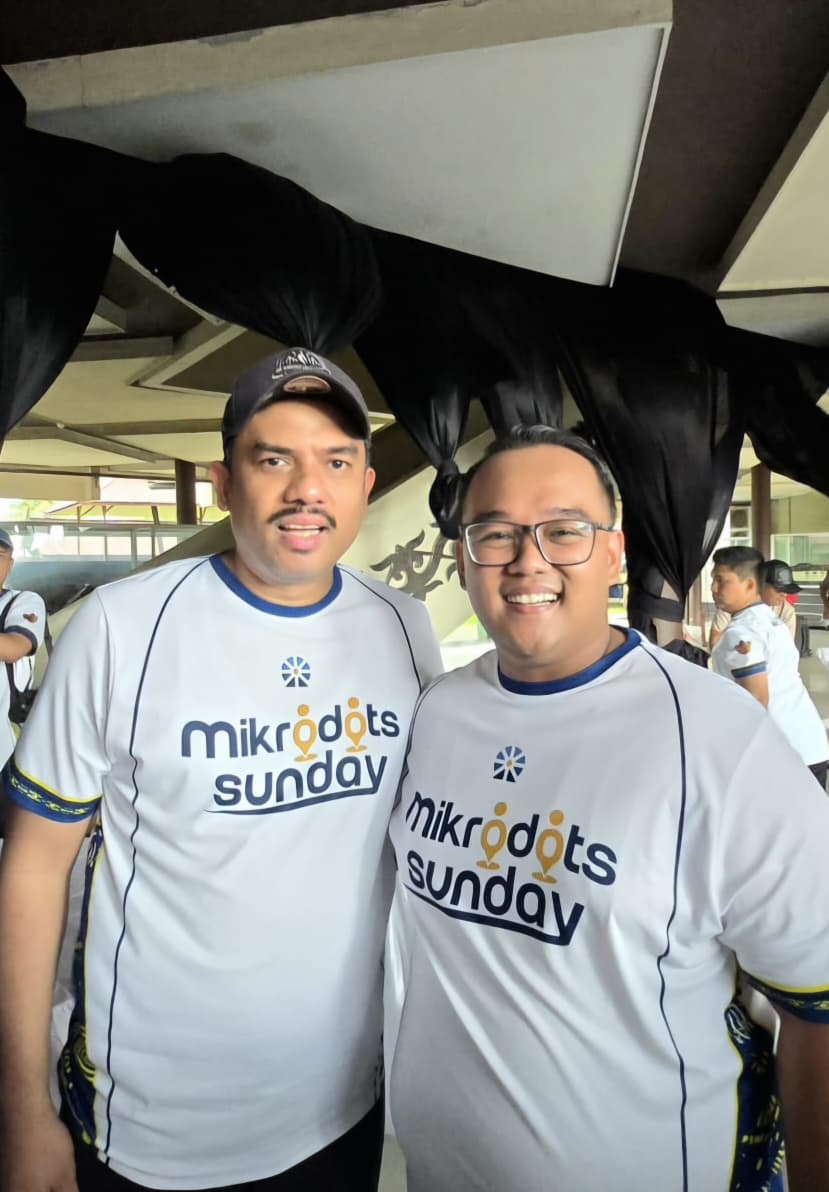 Menteri UMKM Maman Abdurrahman bersama Branch Manager Askrindo Pontianak Kharisma Ibrahim Risyad.