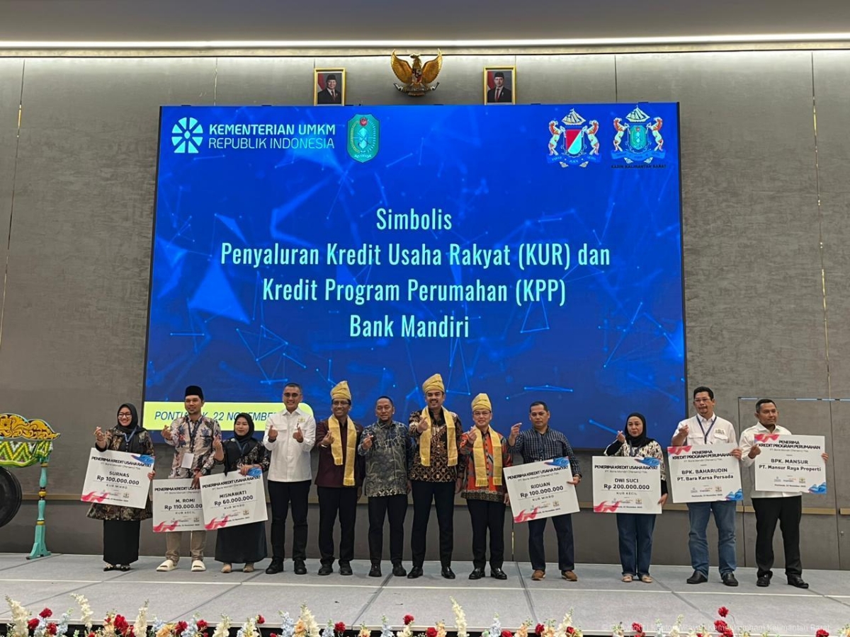 Kanwil Kemenkum Kalbar menghadiri lokakarya pengembangan ekspor UMKM di Hotel Novotel Pontianak pada Sabtu (22/11).