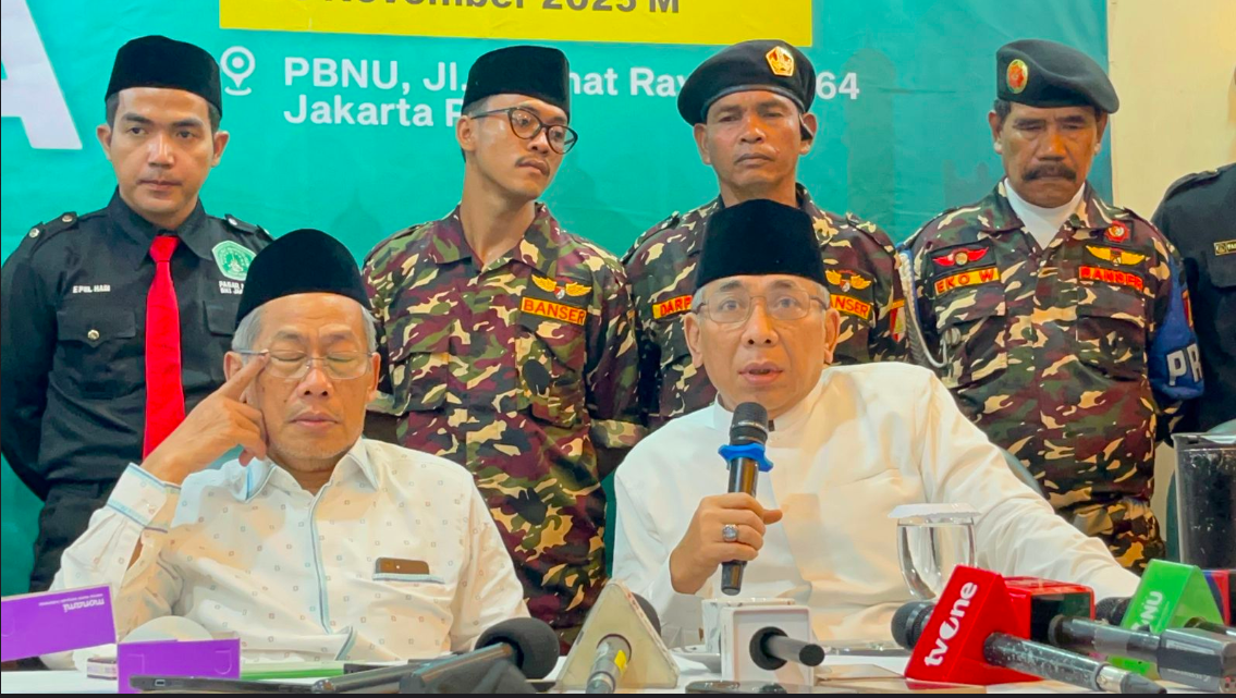 Silaturahmi Alim Ulama yang digelar di Jakarta oleh jajaran tanfidziyah PBNU menarik perhatian setelah Rais Aam PBNU KH, Miftachul Akyar dan Sekjen PBNU, Syaifullah Yusuf tak hadir.
