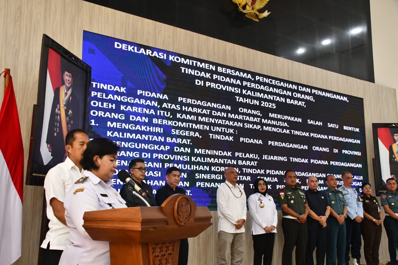 RAKOR : Rapat Koordinasi dan Peluncuran Gugus Tugas Pencegahan dan Penanganan TPPO (GT-PP TPPO) Kalimantan Barat.
