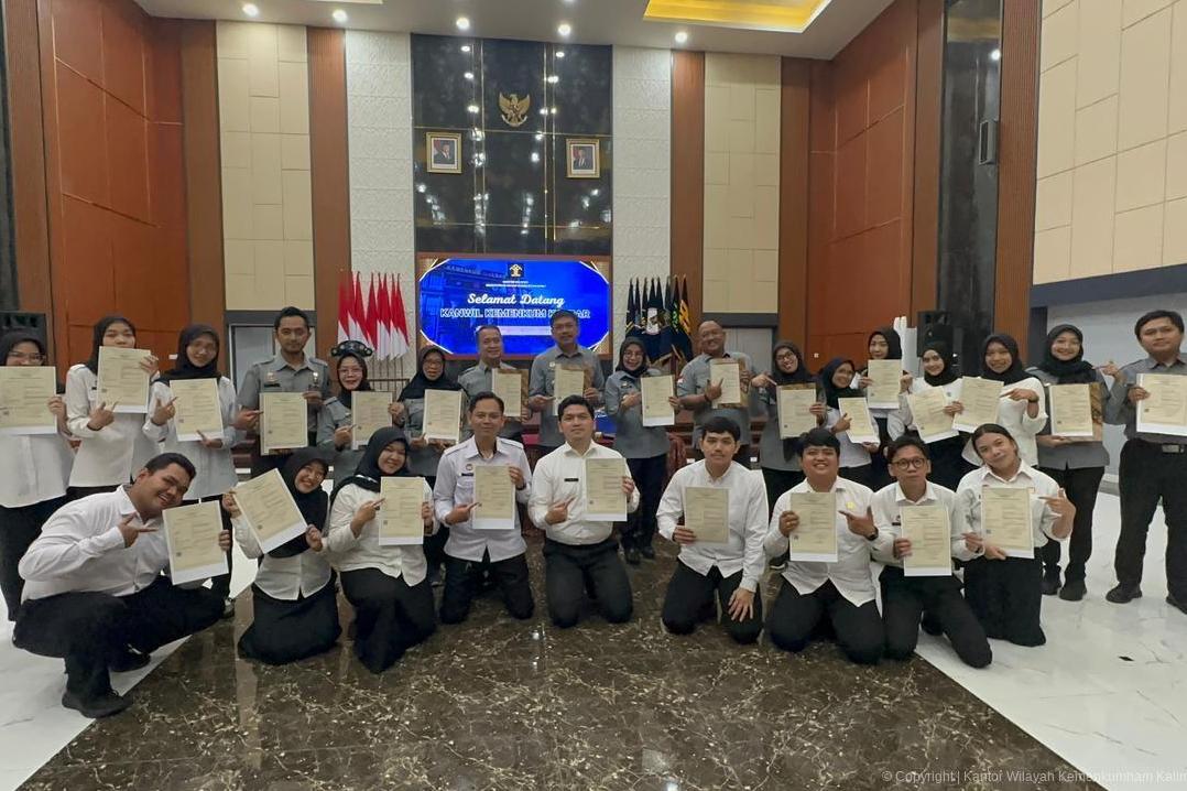 Kanwil Kemenkum Kalbar menggelar kegiatan gelar produktif ASN melalui pencatatan 50 karya cipta pegawai.