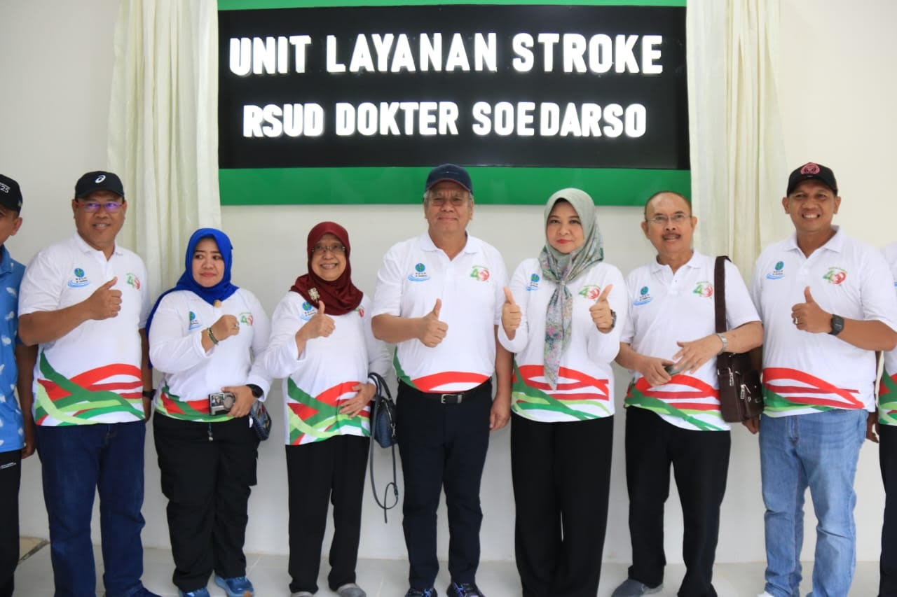 LAYANAN STROKE: Di Hari Ulang Tahunnya ke-49, RSUD dr. Soedarso menghadirkan layanan khusus stroke bagi nasyarakat. Pemprov berkomitmen untuk terus mengembangkan layanan kesehatan di rumah sakit ini.
