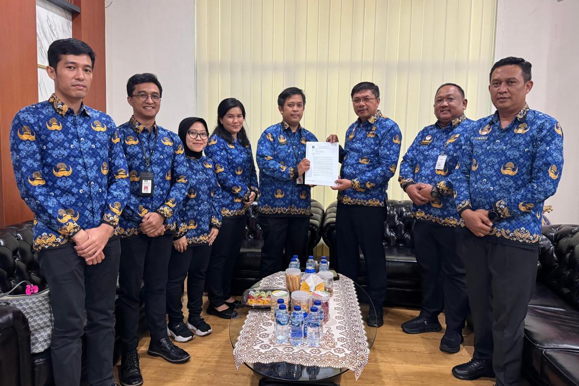 Tim Inspektorat Jenderal Kementerian Hukum RI menggelar evaluasi manajemen risiko 2025 di Kanwil Kemenkum Kalbar pada Senin (1/12).