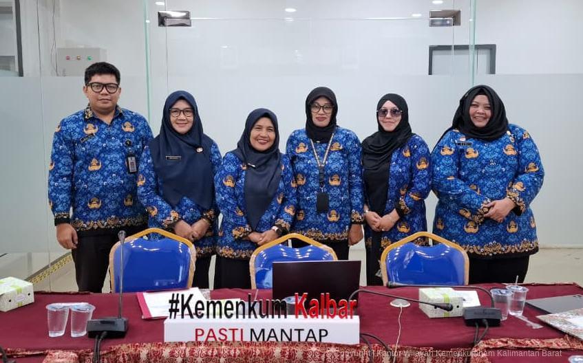 Kanwil Kemenkum Kalbar menggelar rapat harmonisasi Raperbup Melawi pada Senin (1/12).