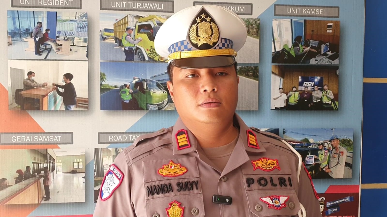 Kasatlantas Polres Sambas, AKP Nanda Sulvy Pratama