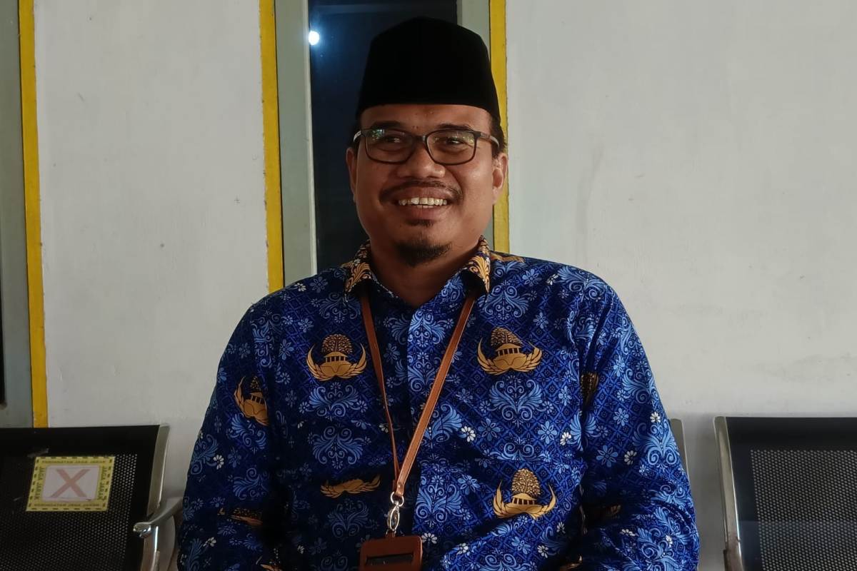 Faus Tinus Handi Feryandi Kepala Badan Pertanahan Nasional (BPN) Kabupaten Kapuas Hulu.