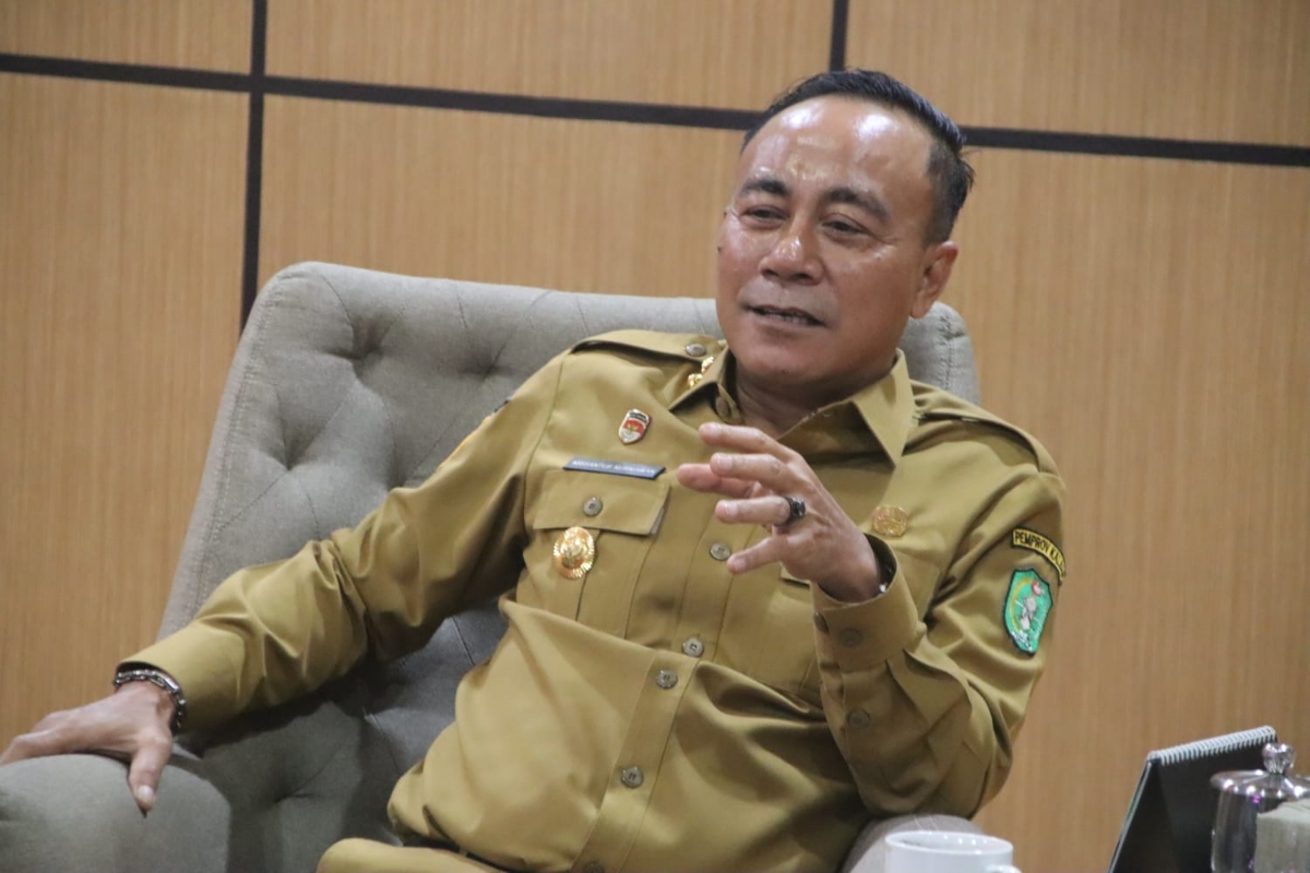 Wakil Gubernur Kalimantan Barat, Krisantus Kurniawan.
