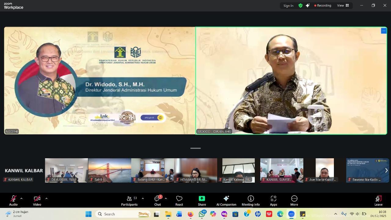 Ditjen OPHI menggelar kegiatan Diskusi Publik NGOPHI 2025 pada Kamis (4/12).