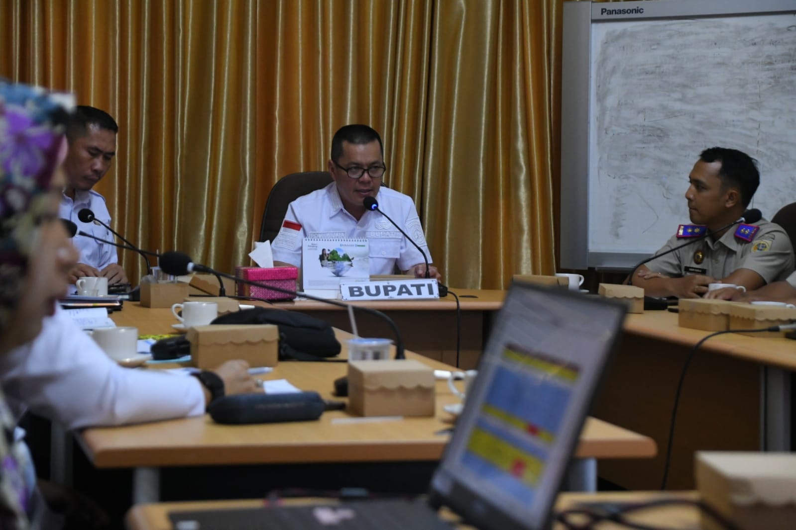 Bupati Kayong Utara Romi Wijaya mengatakan pihaknya berkomitmen untuk memperkuat kesiapsiagaan daerah.