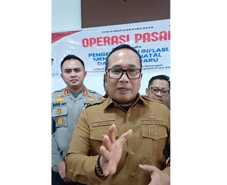 Bupati Kubu Raya, Sujiwo.