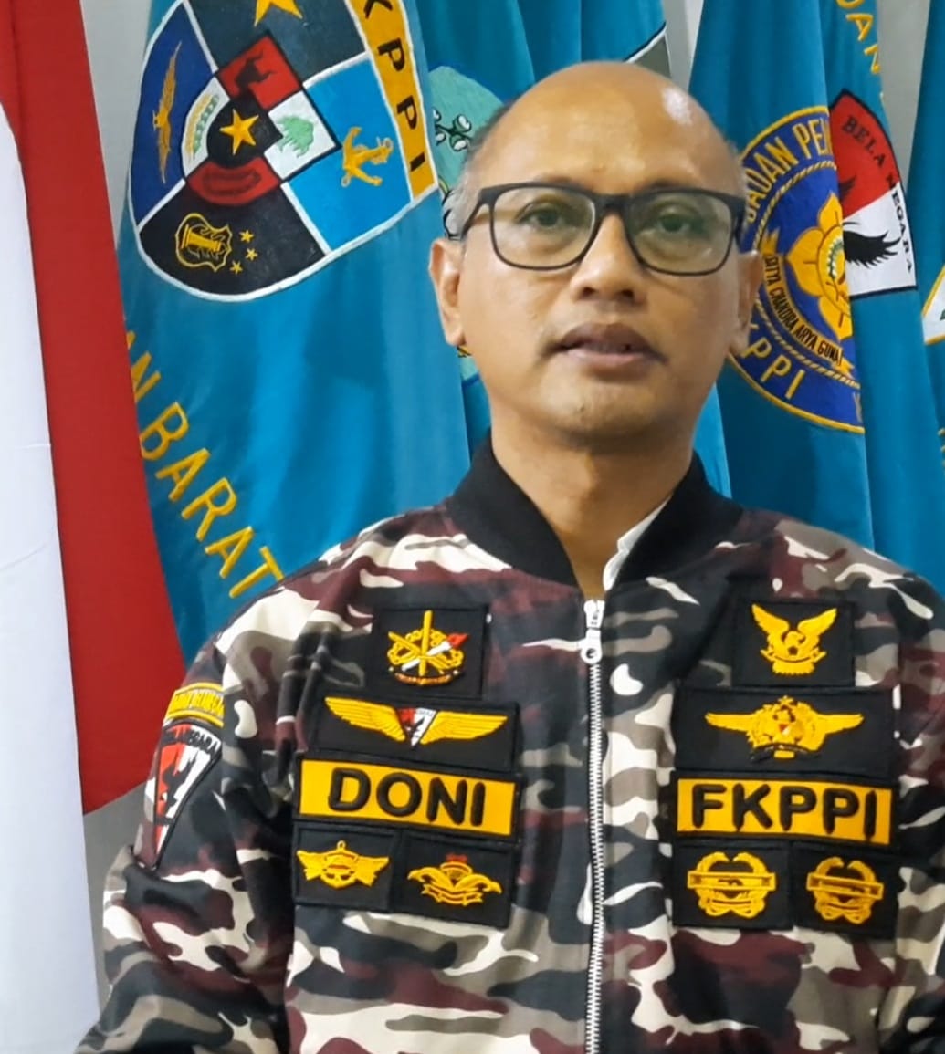 Ketua PD XV KB FKPPI Kalbar, Doni Prasetya Satriadi.