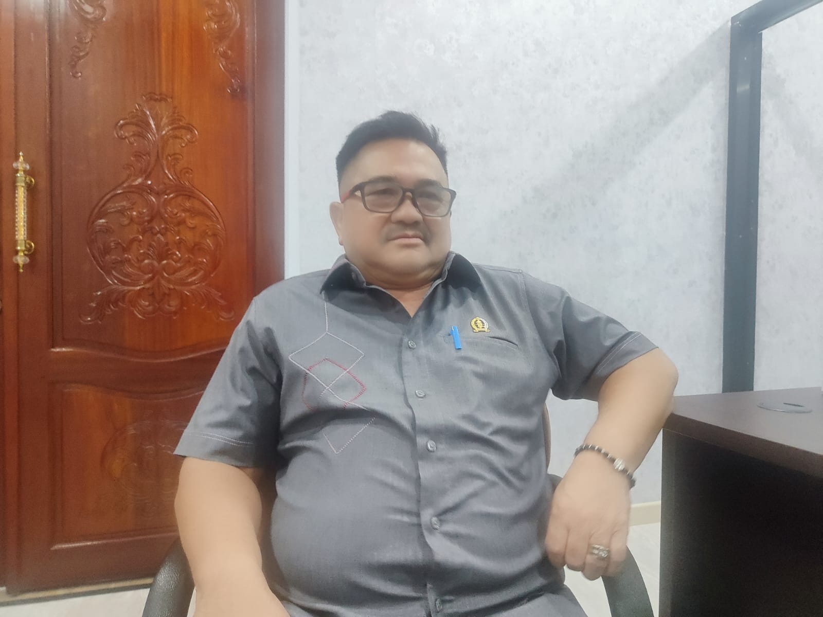 Ketua DPRD Provinsi Kalimantan Barat, Aloysius.