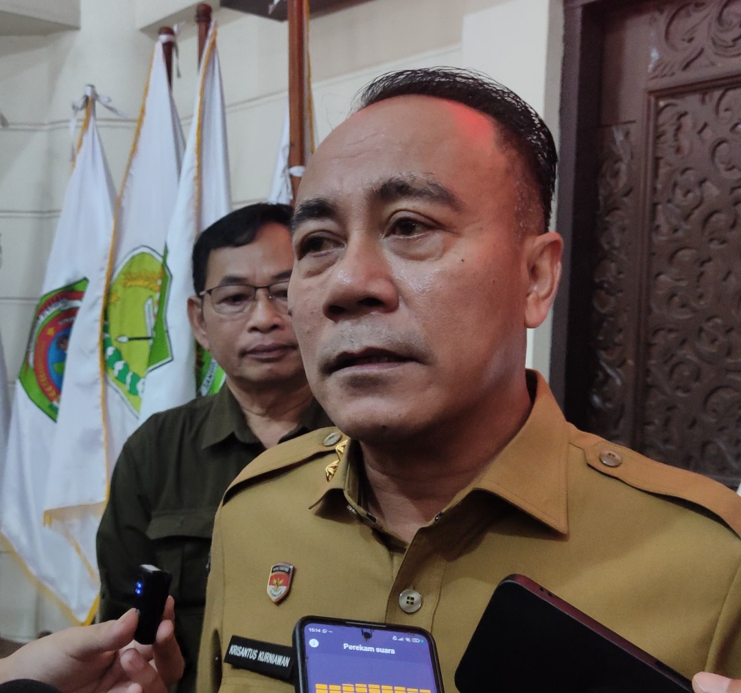 Wakil Gubernur Kalimantan Barat, Krisantus Kurniawan.