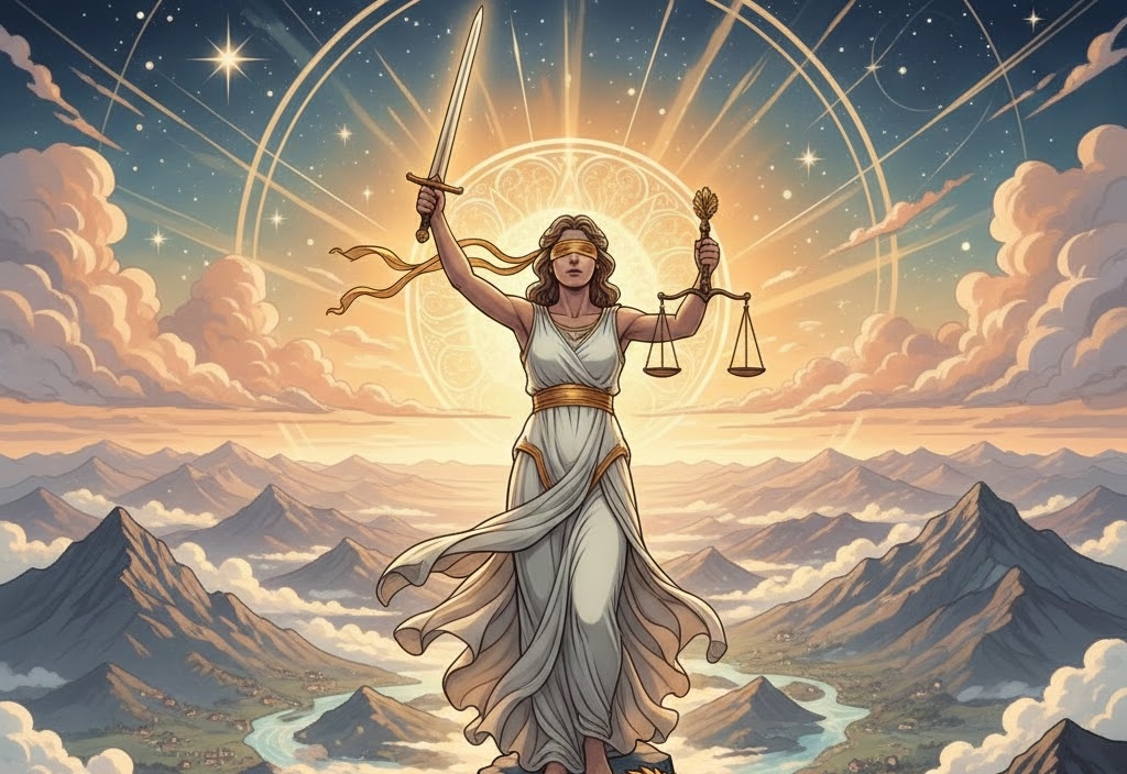 Ilustrasi Dewi Yustisia