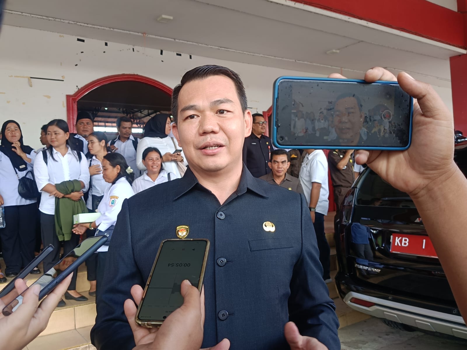 Bupati Kapuas Hulu Fransiskus Diaan.