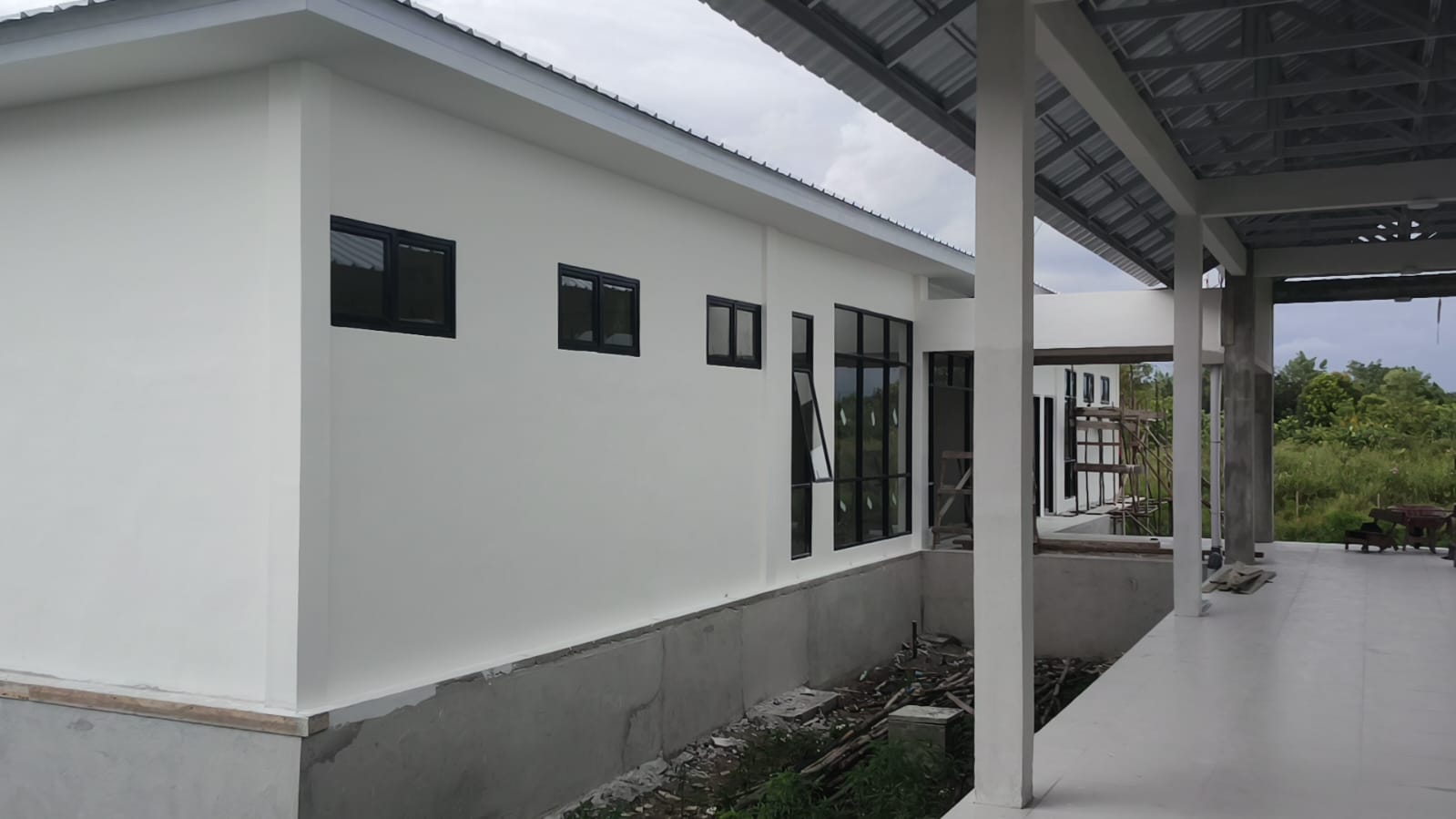GEDUNG : Bangunan gedung PICU NICU atau Pediatric Intensive Care Unit perawatan intensif untuk anak dan bayi, di RSUD Sultan Muhammad Jamaludin I Sukadana, Kabupaten Kayong Utara Kalimantan Barat.