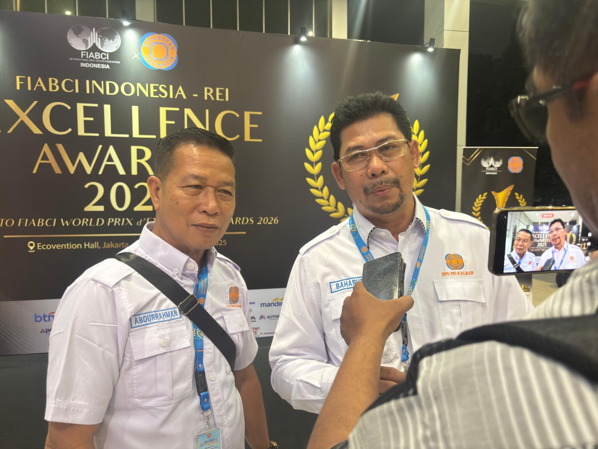 Ketua DPD REI Kalimantan Barat, Baharudin.