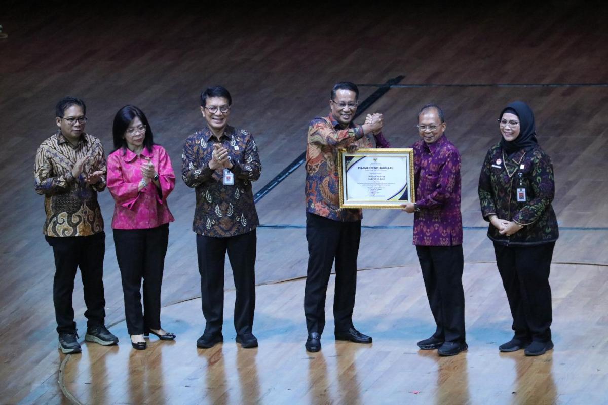 Kemenkum RI meresmikan pembentukan Posbankum di Provinsi Bali, Jumat (12/12).
