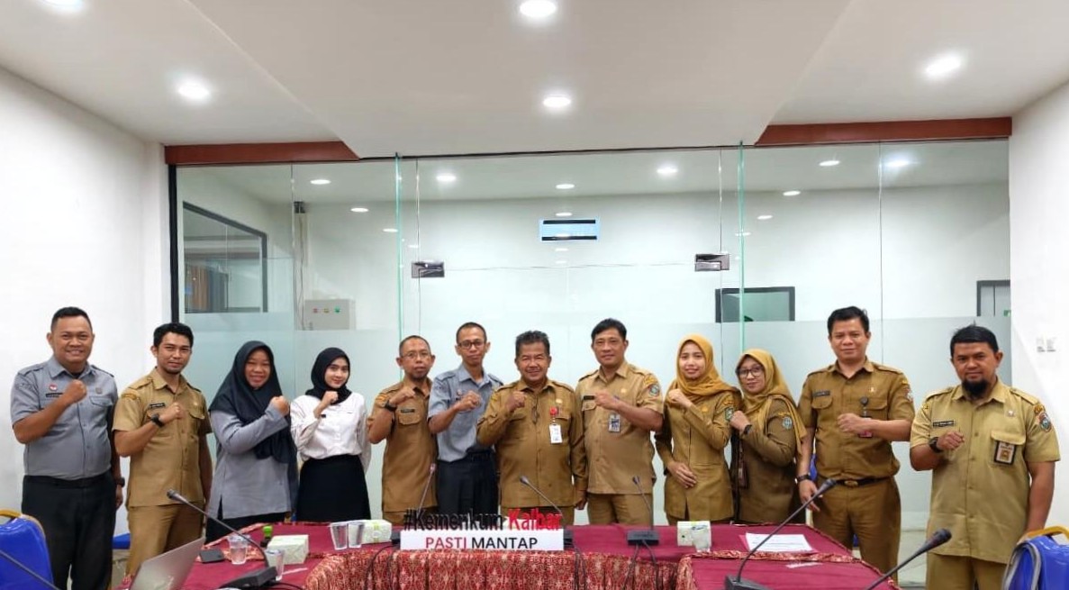 Kanwil Kemenkum Kalbar menggelar rapat harmonisasi Raperbup Mempawah pada Selasa (16/12).