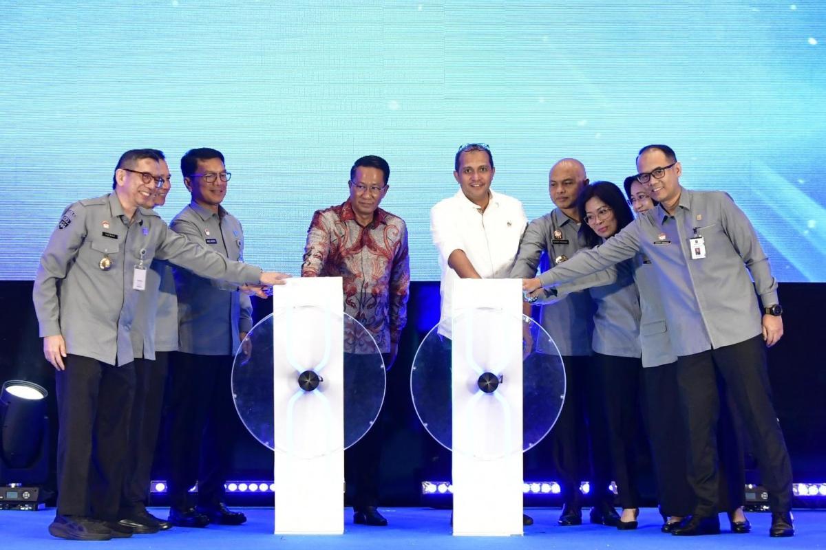 Menteri Hukum (Menkum), Supratman Andi Agtas saat membuka Rapat Koordinasi Pengendalian Kinerja dan Refleksi Akhir Tahun Kementerian Hukum Tahun 2025, Senin (15/12/2025).